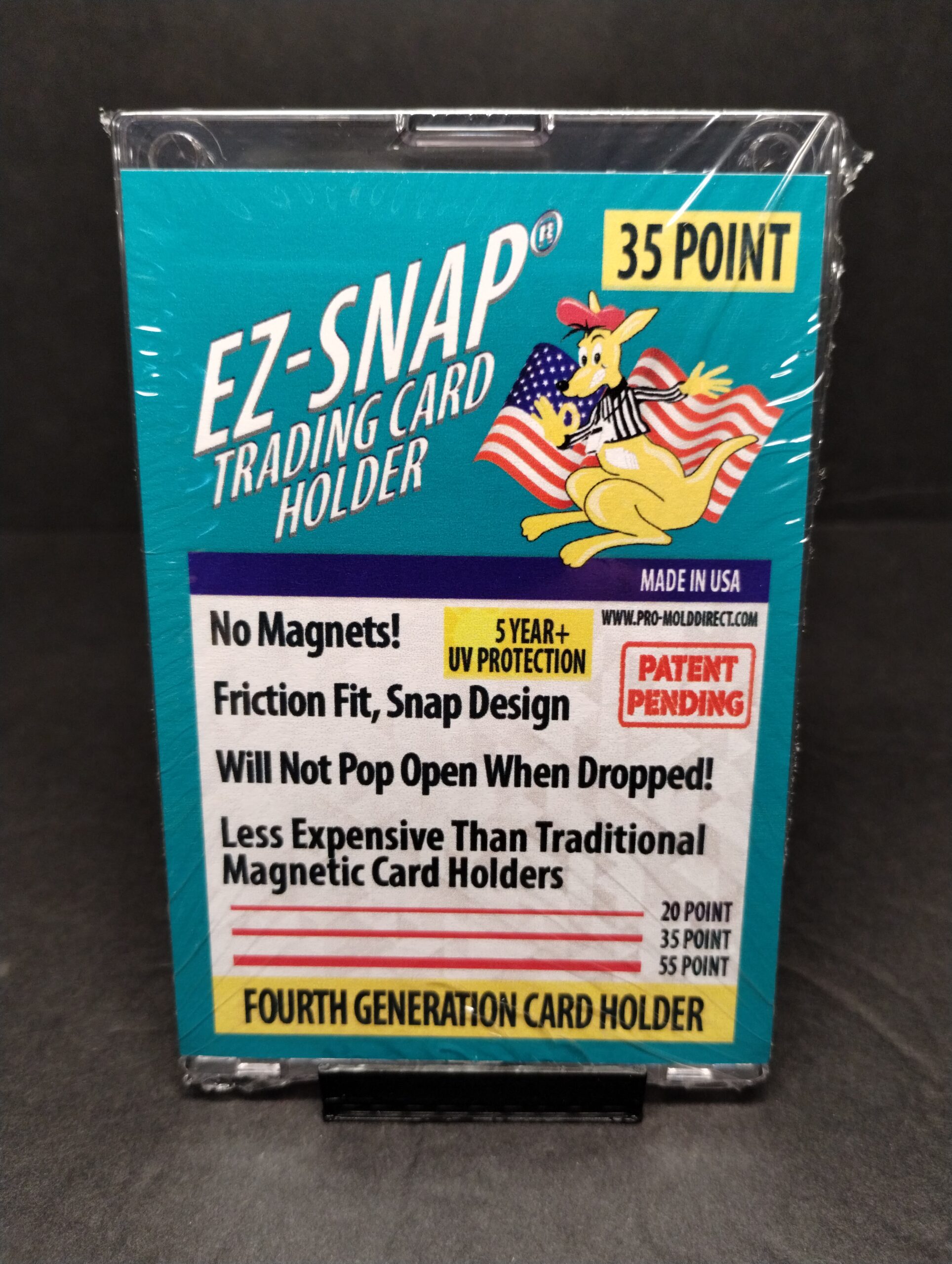 Sneak Peek: Pro-Mold 4th Gen EZ-SNAP Trading Card Holder