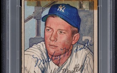 Is this the earliest known on-card Mantle signature?